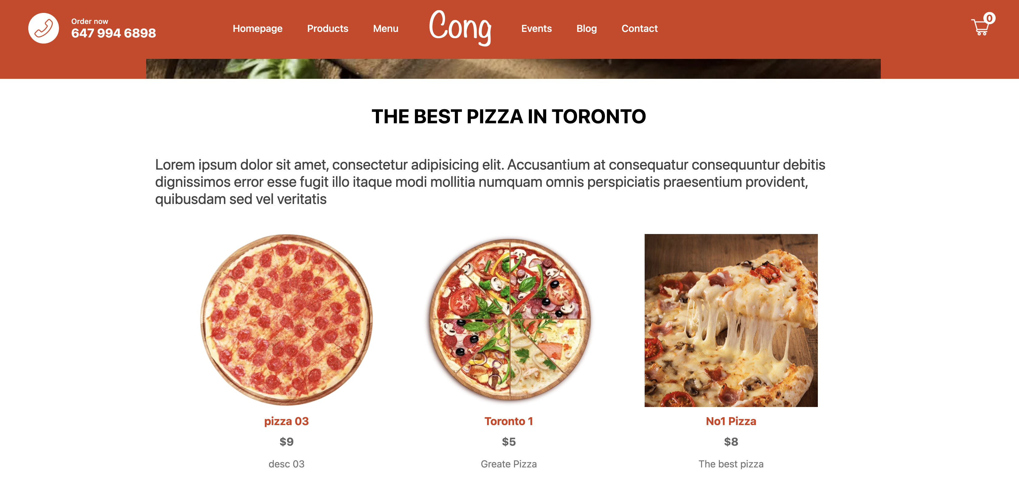 Pizza E-commerce